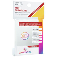 MATTE SLEEVES: MINI EUROPEAN (16)