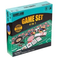 GAME SET 4 IN 1 (GAMELAND)