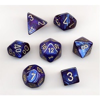 ROYAL BLUE/GOLD SCARAB  7-DIE SET