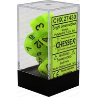 VORTEX BRIGHT GREEN W/BLK POLY 7-DIE SET