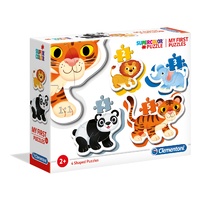 2-3-4-5 MY FIRST PUZZ WILD ANIMALS 2+