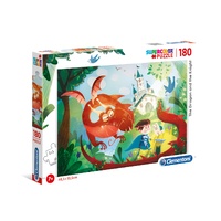 THE DRAGON AND THE KNIGHT 180pc (SUPERCOLOR)