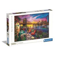 MANHATTAN BALCONY SUNSET 3000pc (HQ COLL)