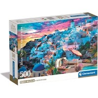 GREECE VIEW 500pc COMPACT (HQC)