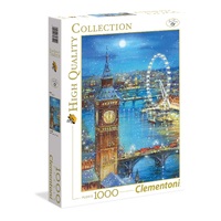 SNOW FLAKES ON BIG BEN 1000pcs (HQC)