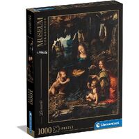 LA VIERGE (LEONARDO) 1000pc (MUSEUM)