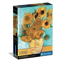SUNFLOWERS (VAN GOGH) 1000pc (COMPACT)