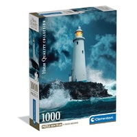 LIGHTHOUSE IN THE STORM 1000pc (HQC)