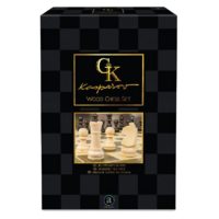 KASPAROV WOOD CHESS SET (12)