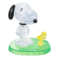 3D SNOOPY/WOODSTOCK CRYSTAL PUZZ (6/48)