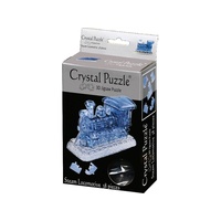 3D BLUE TRAIN CRYSTAL PUZZLE  (6/48)