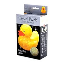 3D RUBBER DUCK CRYSTAL PUZZLE (6/48)