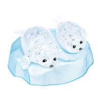 3D BABY SEALS CRYSTAL PUZZLE