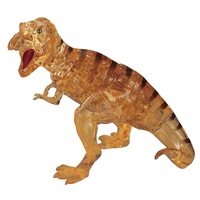 3D BROWN T-REX CRYSTAL PUZZLE (6/48)