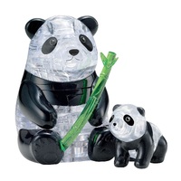 2x PANDAS CRYSTAL PUZZLE (6/48)