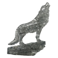 3D BLACK WOLF CRYSTAL PUZZLE (6/48)