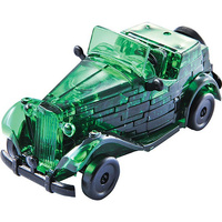 3D GREEN CLASSIC CAR CRYSTAL PUZZLE