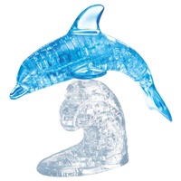 3D BLUE DOLPHIN CRYSTAL PUZZLE (6/24)