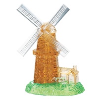 3D WINDMILL LARGE CRYSTAL PUZZLE (6/24)