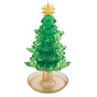 3D GREEN TREE CRYSTAL PUZZLE (6/48)