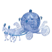 3D CARRIAGE BLUE CRYSTAL PUZZLE (6/48)