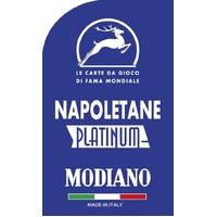 NAPOLETANE PLATINUM 100% PLASTIC (BLUE)