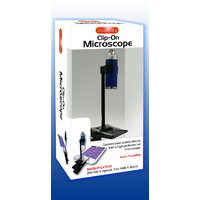 SINGLE LENS - CLIP ON MICROSCOPE
