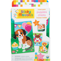 STICKY MOSAICS TRAVEL PACK - PUPPIES (6)