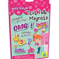 STICK 'N STYLE TEXT TALK MAGNETS (6)