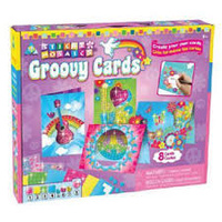 STICKY MOSAICS GROOVY CARDS (6) 5+
