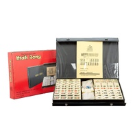 MAHJONG VINYL CASE W/STICKS 32CM