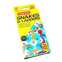 TRAVEL MAGNETIC SNAKE & LADDER