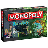 RICK AND MORTY MONOPOLY (6) (WMO)