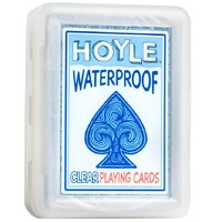 HOYLE WATERPROOF CLEAR PLAYING CARDS