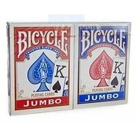 BICYCLE POKER JUMBO INDEX TWIN DECK