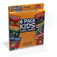 BICYCLE KIDS CARD GAMES 6-PACK (disp 12)