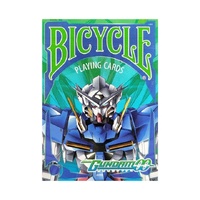 BICYCLE MOBILE SUIT GUNDAM 00 GREEN POKER