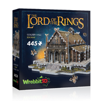 3D LORD OF THE RINGS - GOLDEN HALL EDORAS