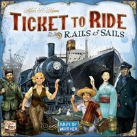 TICKET TO RIDE: RAILS & SAILS (4) (DOW)