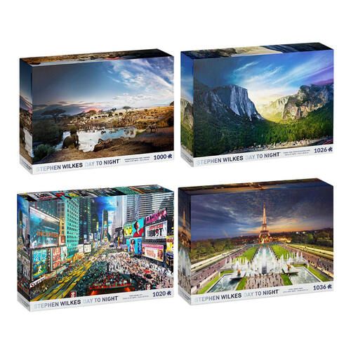 STEPHEN WILKES JIGSAWS 4 PACK