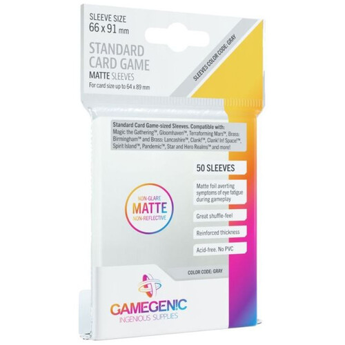 MATTE SLEEVES: STANDARD (16)