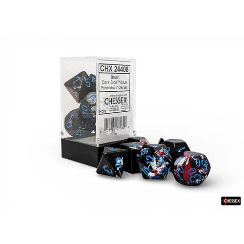 7 DIE SET: BRUSH DARK SIDE/BLUE