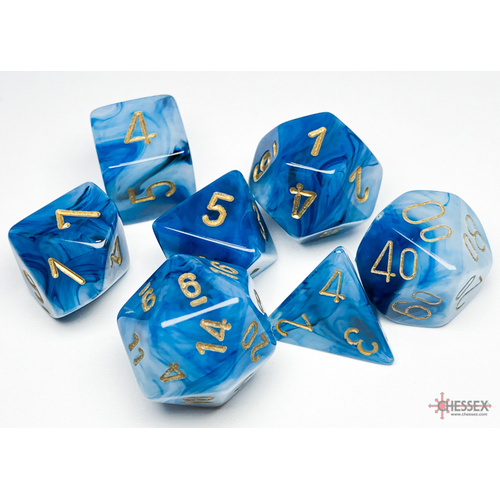 7 DIE SET: PHANTOM TEAL/GOLD
