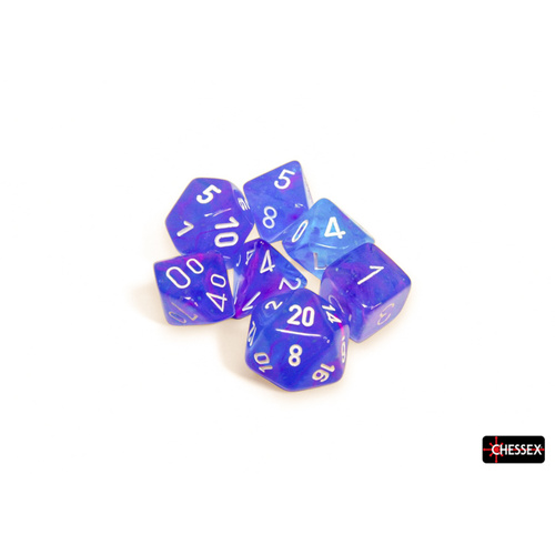 7 DIE SET: NEBULA AURA/WHITE