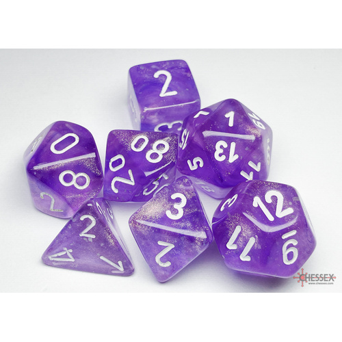 7 DIE SET: BOREALIS PURPLE/WHITE