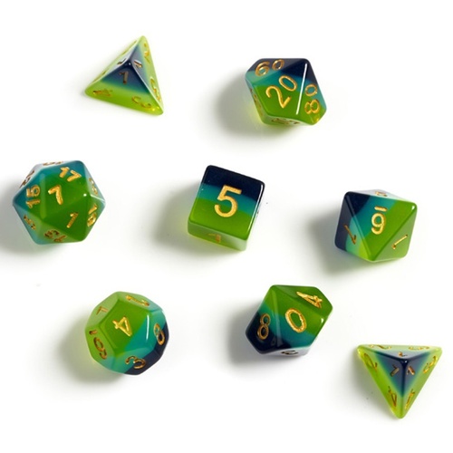 SIRIUS GREEN + BLUE DICE