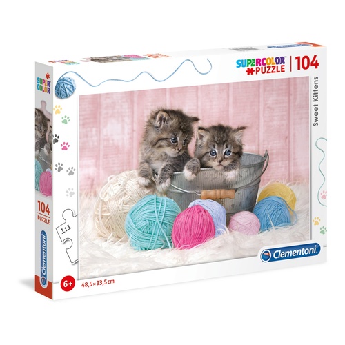 SWEET KITTENS (104PC) 6+