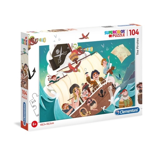 THE PIRATES (104PC) 6+