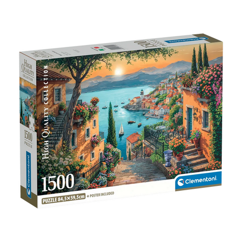 STEPS TO THE HARBOUR 1500pc (HQ COMPACT)