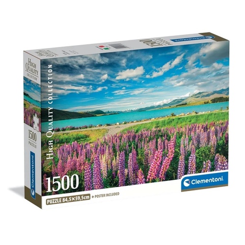 LUPINS AT LAKE TEKAPO 1500pc (HQC)